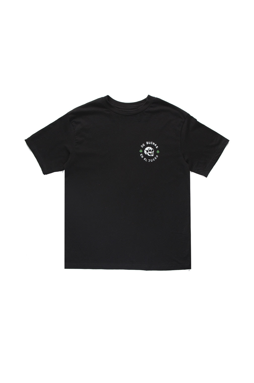 CAMISETA OVERSIZED DE BUENAS EN EL JUEGO NEGRA