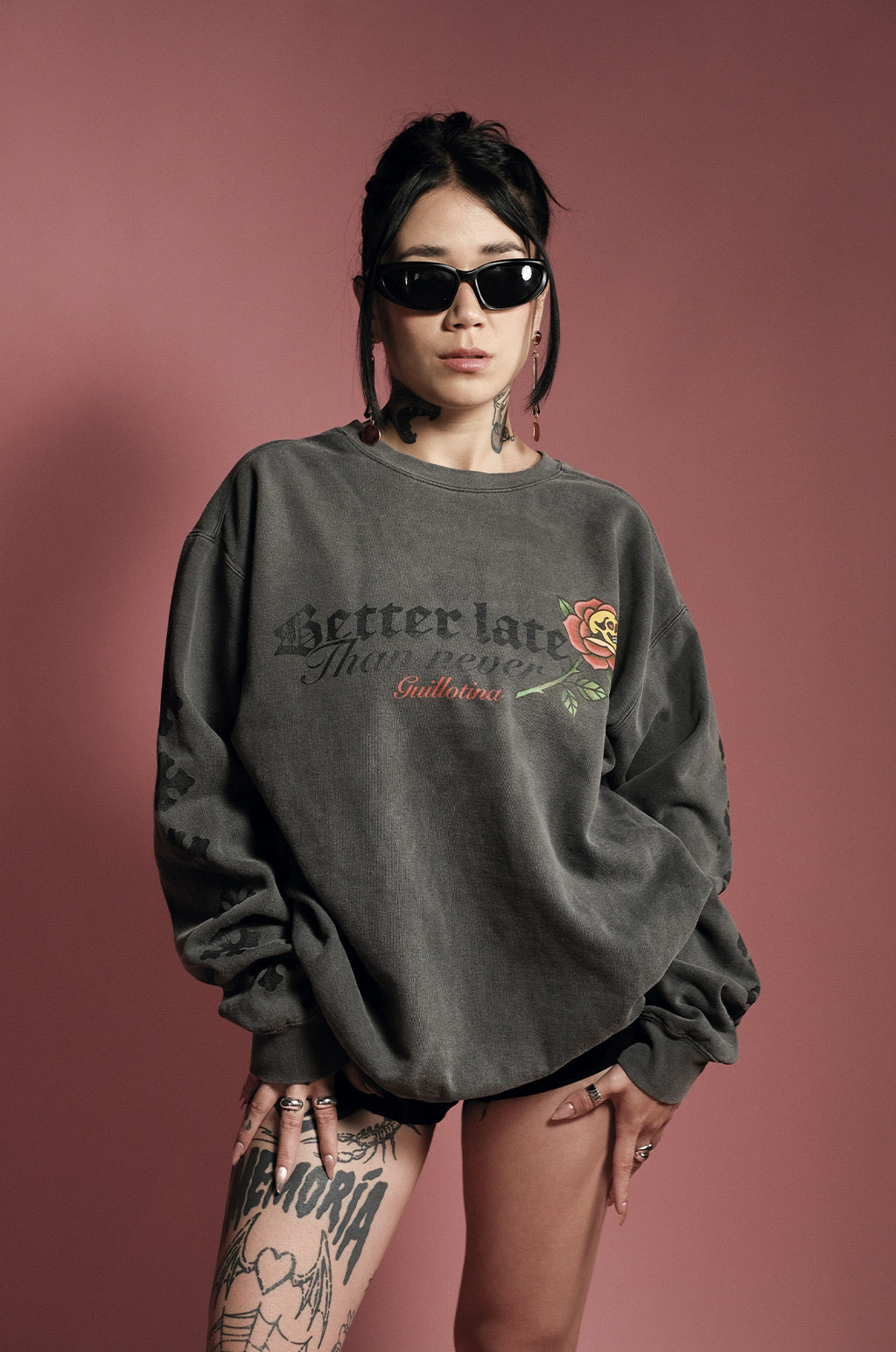 CREWNECK BETTER LATE THAN NEVER
